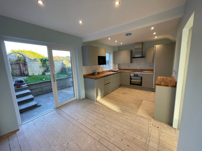 Modern kithcen renovation in bath